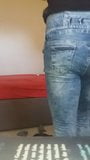 Sexig gunga i kvinnliga jeans snapshot 1