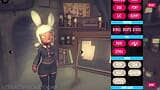Poke Abby By Oxo potion (Gameplay part 3) Sexy Bunny Girl snapshot 3