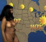 Hot Ebony Newswoman Goes Full Frontal snapshot 9