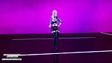 Mmd cl - tie a cherry evelynn sexy kpop dance liga de leyendas kda snapshot 9