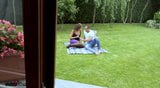 BBW wife fucks this guy in the park while you watch! WTF?? snapshot 1