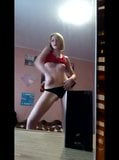 lovely girl striptease snapshot 7