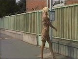 Blond slag pissing outside 4 snapshot 1