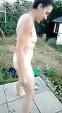 Peeing Naked And Walking Around In My Back Garden snapshot 4