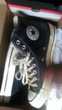 Wichsen auf meine neue Converse snapshot 1