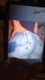 Big booty in jeans Cumtribute snapshot 2