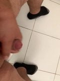 Masterbating in bathroom cumming hard. snapshot 6