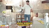 FAKEhub - Guy uses mind powers to turn himself into housemates dildo with German model Kaira Kampen snapshot 1