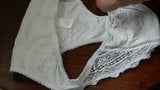 Fresh load for Step Mom's white panties snapshot 1