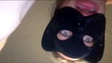 Masked sexy couple have great sex on cam snapshot 4