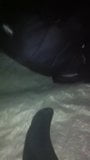 3 cum on black sock snapshot 1