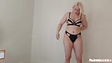 peek a boo bra try on haul hot blonde milf Michellexm snapshot 8