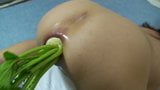 Elmer's Wife Anal fisting with German turnip 2 snapshot 14