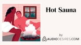 Sıcak sauna seks (kadınlar için sesli porno, erotik ses, seksi asmr snapshot 3