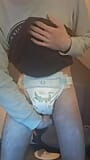 Big boy wets his diaper snapshot 8