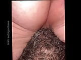 My Plump Hairy BBW Pussy Gets Licked Again Until I Cum - Who can do better snapshot 3