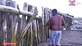 Desi Hot Indian MILF Fucking Hard in Beach Side Room snapshot 2