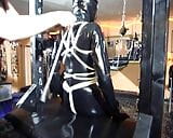 BDSM hardcore tied on the torture bench she is chastised hard snapshot 22