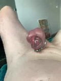 Chastity boy desperately tries to make himself cum snapshot 9