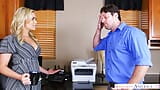 Seductive Office Boss Mia Malkova Uses Her Pussy For Employee Retention snapshot 3