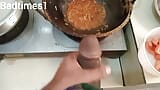 My big Mega Bubble Butt house wife requires hugh black cock inside Her at kitchen. snapshot 2