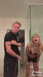 Miley Cyrus dancing and lip synching while half-dressed  snapshot 3