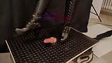 Squeeze & bootjob dans des bottes sexy en dentelle noire avec Tamystarly - cbt, ballbusting, bite écraser, piétiner snapshot 4