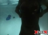 Blonde Masturbates Under Water snapshot 3