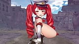 Mmd r-18 anime girls, сексуальний танцювальний кліп 166 snapshot 4