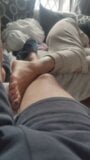 Mrs teasing with long toes snapshot 4