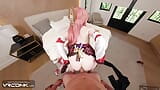 VR Conk Genshin Impact Yae Miko Sexy Teen Cosplay Parodie PT2 S Melody Marks V HD Porno snapshot 9