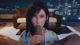 Tifa Lockhart – BBC Blowjob Facial (Animation With Sound) snapshot 6