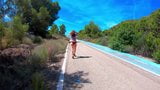 Cute hitchhiker is naughty snapshot 1