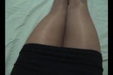 Tukar pakaian pantyhose di tempat tidur 003 snapshot 8