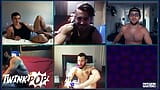 Group Virtual Jerk Off With Dante Colle, Luis Rubi, Calvin Banks, Johnny Hill, Elijah Wilde Rhyheim Shabazz - TWINKPOP snapshot 3