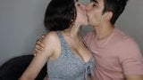 Un joli couple sexy baise brutalement devant une webcam snapshot 5