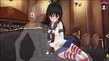 Dịch vụ gợi cảm Asashio trong trang phục Shimakaze (HENTAI 3D) snapshot 1