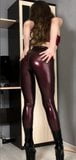 Leather legging girls part #6 snapshot 9