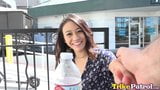 TRIKEPATROL Tiny Asian Porn Star Jasmine Grey Rides Big Dick snapshot 2