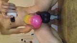 Hermoso arcoíris anal horsedildo dentro de sucio gardenboy snapshot 12