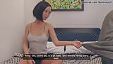 DobermanStudio Yuna Episode 2 heiße blondine mit dickem arsch und riesigen titten schluckt großen schwanz, mund durstig nach sperma, süßer arsch schlucken snapshot 4