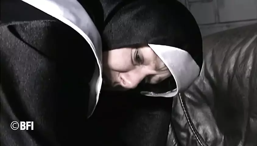 Nun has her ass spanked by the master