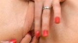 Teen has a Nice Contracting Orgasm Close Up snapshot 3