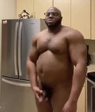 Black muscle chub plays with his cock snapshot 5