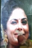 Asha Sarath heet sperma eerbetoon (mijn 100ste eerbetoon video) snapshot 10