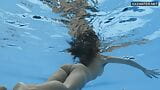 Pornstars Irina and Angelica swimming together snapshot 12