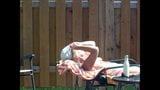 Caryl Loves Sun Tanning Topless snapshot 2