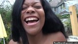 Realblackexposed - Monique trainiert nackt und gibt Blowjob snapshot 9