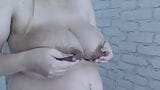 Come and suck all fresh milk from my lactating boobs, honey! Big boobs milking! -Milky Mari snapshot 9
