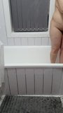 Step mom has sex and masturbate with jet washer in bathroom snapshot 10